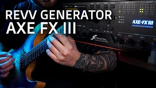 Revv Generator  Axe FX III  METAL DEMO  PRESET [upl. by Oap]