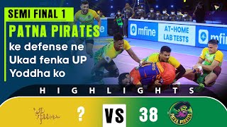 Pro Kabaddi League 8 Highlights SemiFinal 1  Patna Pirates vs UP Yoddha [upl. by Camel]