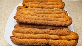 como hacer churros pan tostados traditional [upl. by Ninel]