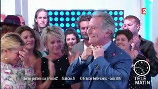 Télématin dernière de William Leymergie  les larmes aux yeux il fait ses adieux au public [upl. by Lisan]