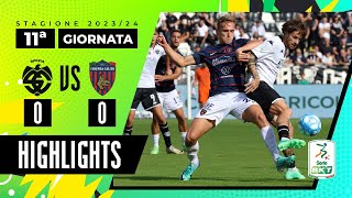 Spezia vs Cosenza 00  Reti bianche ma grandi emozioni al Picco  HIGHLIGHTS SERIE BKT 2023  2024 [upl. by Nwatna25]