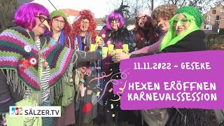 Hexen eröffnen Karnevalssession [upl. by Yasmar781]