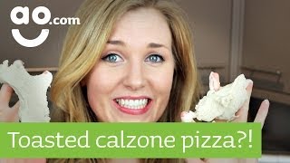 Maddie Moate  Toasted Calzone Pizza  aocom Recipes [upl. by Ajna]