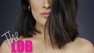 NO HEAT HAIRSTYLES FOR SHORT FRIZZY WAVY LOB HAIR [upl. by Ardnohsed]