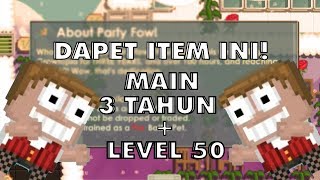 MAIN GROWTOPIA 3 TAHUN DAPET ITEM INI   GROWTOPIA INDONESIA [upl. by Yenrab]