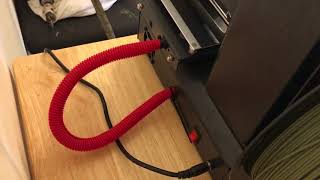 Monoprice mini 3D printer bed wire mod [upl. by Glynas275]