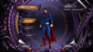 Dc Universe Online How To Make Superman DCUO [upl. by Jemie751]