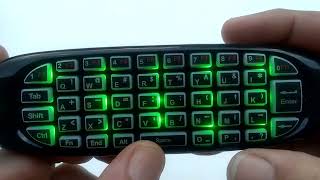 Air Mouse Remote Control Wireless Keyboard For PC Tv [upl. by Oflodur]