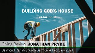 Haggai 1115  Building Gods House  Jesmond Parish  Sermon [upl. by Dewey]