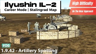 Ilyushin IL2 Career 6 Artillery Spotting  IL2 Great Battles  Stalingrad [upl. by Hanus]