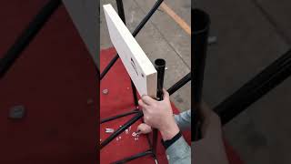 LEADALLWAY Outboard Boat Motor Stand Carrier Cart 30150HP outboard motor stand install video [upl. by Nollid]