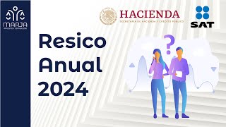 ¿Cómo presentar la declaración anual persona física Régimen simplificado de confianza RESICO 2024 [upl. by Sela22]