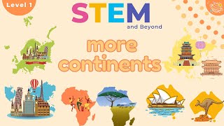 STEM amp Beyond  Geography For Kids  Year 1  Continents 2 [upl. by Dream109]