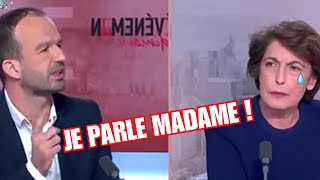 Manuel Bompard fait trembler le plateau de LCI en plein direct  Débat 42 [upl. by Lleryt]