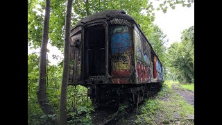 Exploring Abandoned Train Cars in Lambertville NJ [upl. by Eibrab998]