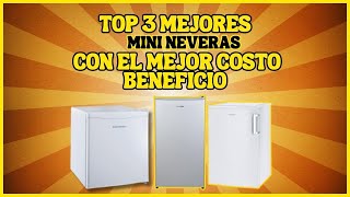 3 MEJORES NEVERAS PEQUEÑAS para comCon prar Calidad y Mejor Precio  Frigorífico Pequeño [upl. by Doss]