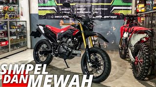 HONDA CRF 150L MODIF ABIS 9JT  APA AJA SI BARANG NYA SAMPE ABIS SEGITU [upl. by Eelessej]