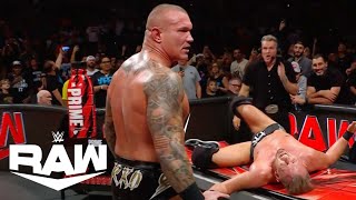 Randy Orton Takes on Gunther Ludwig Kaiser  WWE Raw Highlights 81924  WWE on USA [upl. by Emmie]