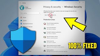 Can’t Open Windows Security amp Not Working in Windows 11  10  How To Fix Security Error 🛡️✅ [upl. by Sapers]