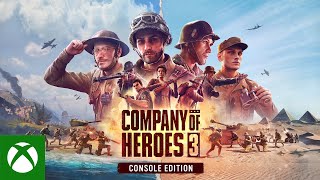 Company of Heroes 3 Console Edition  Launch Trailer [upl. by Turoff]