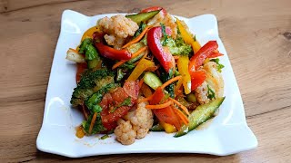 САЛАТ ИЗ БРОККОЛИ И ЦВЕТНОЙ КАПУСТЫПРАЗДНИЧНЫЙ САЛАТОЧЕНЬ БЫСТРЫЙ И ВКУСНЫЙ САЛАТ🔥 [upl. by Nnuahs717]