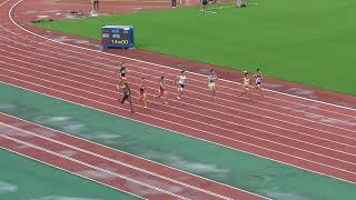 2022 全中陸上 男子200ｍ予選第5組 R4818 [upl. by Anastasia]