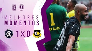 O REMO VOLTA PARA A SEGUNDA DIVISÃO Remo 1 x 0 São Bernardo  Melhores Momentos [upl. by Kristopher]