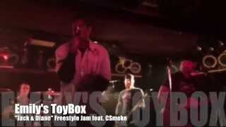 Emilys ToyBox  quotJack amp Dianequot Freestyle feat CSmoke  Fat Daddys Nightclub  York PA 10215 [upl. by Akeemahs]