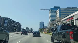 Canada balade en été dans la ville de Québec stefoy boulevard Laurier [upl. by Yaf]