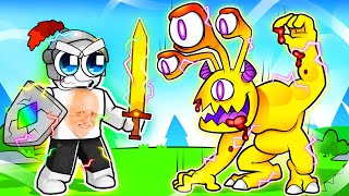 Spending 0 to DEFEAT EVERY MONSTER in Roblox [upl. by Anwahsed]