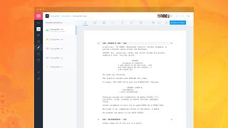 StudioBinder  Free Script Writing Software [upl. by Nolla]