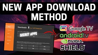 New App Download Method Android TV [upl. by Amersham]