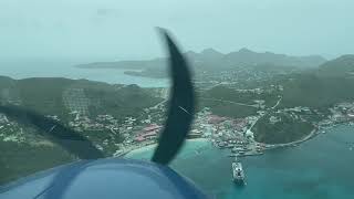 St Barth Gustav III Airport Landing – AIN [upl. by Alverta714]