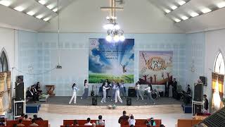 Dance NamaMu Dahsyat  NDC Worship Bird eye view [upl. by Lightfoot]