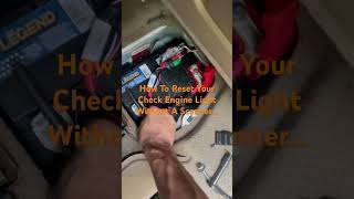 Check Engine Light  Limp Mode Reset Without A Scanner How to [upl. by Koblick851]