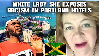 THIS WHITE LADY EXPOSES RACISM FOR BLACKS IN A JAMAICAN🇯🇲 RESTAURANT IN PORTLAND [upl. by Wicks338]