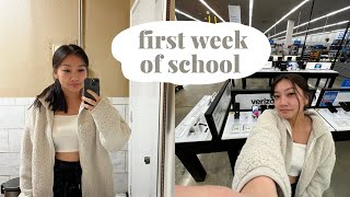 week in my life unorganized first week of school [upl. by Tewfik412]