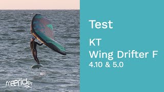 KT Wing Drifter F 410 und 50  Test [upl. by Durkin]