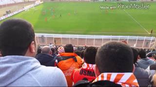 Adanaspor taraftarından ingiltere tribünü [upl. by Eceerahs]