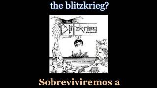 Blitzkrieg  Blitzkrieg  Lyrics  Subtitulos en español Nwobhm Traducida [upl. by Duwe]