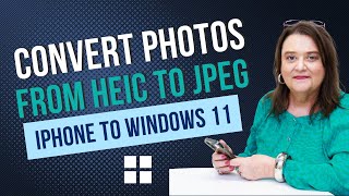 Convert HEIC Photos to JPG or JPEG in Windows 11 [upl. by Anez]