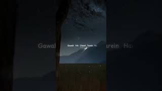 Falak se puch lo chahe gawah yeh Chand tarein hai🥰🥰🥰viralvideo uploadyoutubeshorts lovesong [upl. by Naawaj400]