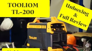 Tooliom 200M mig welder 3 in 1 review and unboxingTooliom TL200Best Amazon Budget Welder [upl. by Eimaral]