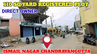 open plot for sale in ismail nagar chandrayangutta Gutta Hyderabad [upl. by Xylon]