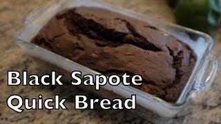 Tasty Tropical Treats Easy Black Sapote Quick Bread [upl. by Atirehc553]