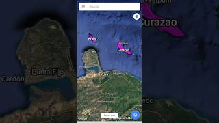 Donde se encuentran Aruba y Curazao en el Mapa [upl. by Trocki]