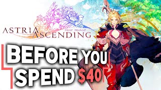 ASTRIA ASCENDING  HUGE Things to Know BEFORE You SPEND 40 New JRPG for PS4PS5SWITCHPCXBOX [upl. by Lohrman]