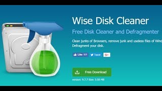 โปรแกรมทำความสะอาดคอม Wise Disk Cleaner สอนลบไฟล์ขยะในเครื่อง [upl. by Ellennahc]