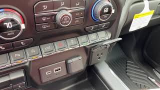 How to use the new power outlet feature in your 2020 Chevy Silverado [upl. by Ellebasi]