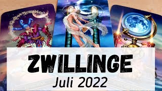 ♊ZWILLINGE  Juli 2022  Zu viel Arbeit was sich aber auszahlt Neuer Jobneue Karriere Tarot [upl. by Roose]